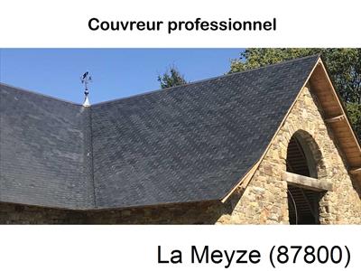 Artisan couvreur 87 La Meyze-87800
