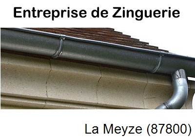 Artisan couvreur zingueur La Meyze-87800