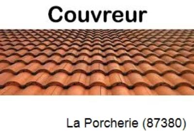 Toiture réparation à La Porcherie-87380