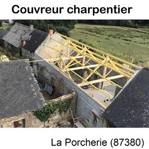 Votre artisan en charpente illustration La Porcherie-87380