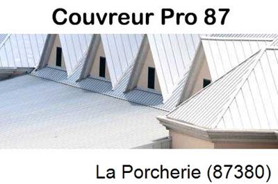 Entreprise de zinguerie à La Porcherie-87380