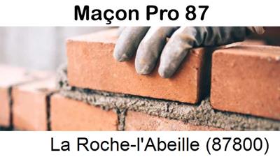 Rénovation maçonnerie à La Roche-l'Abeille-87800