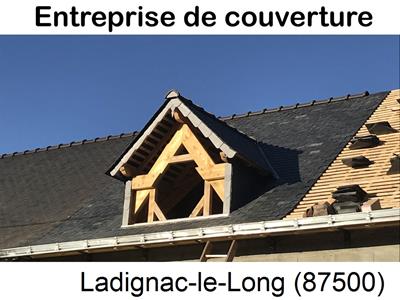 Charpentier, charpente bois Ladignac-le-Long-87500