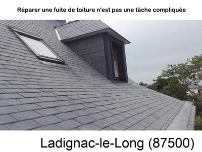 Entreprise de couverture à Ladignac-le-Long-87500