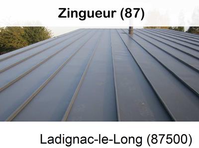 Votre zingueur en image à Ladignac-le-Long-87500