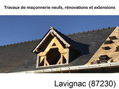 Maçonnerie en neuf à Lavignac-87230