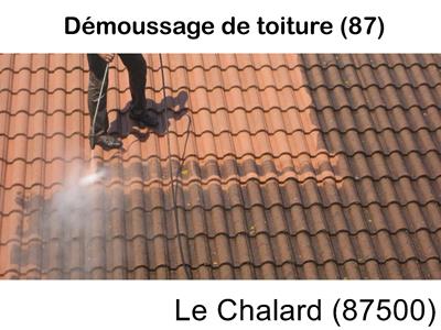 Toiture démoussage Le Chalard-87500