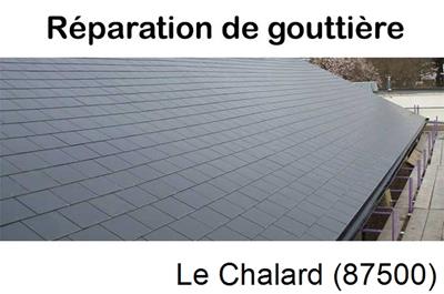 Travaux rénovation gouttière Le Chalard-87500