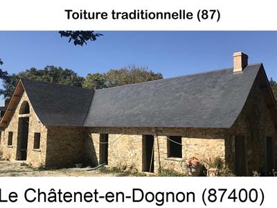 Département haute-vienne, ville Le Châtenet-en-Dognon-87400