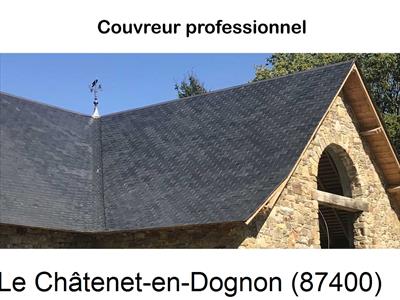 Artisan couvreur 87 Le Châtenet-en-Dognon-87400
