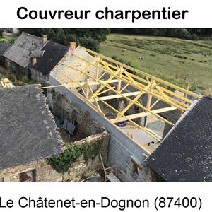 Votre artisan en charpente illustration Le Châtenet-en-Dognon-87400