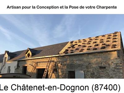 Rénovation charpente Le Châtenet-en-Dognon-87400