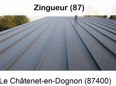 Votre zingueur en image à Le Châtenet-en-Dognon-87400