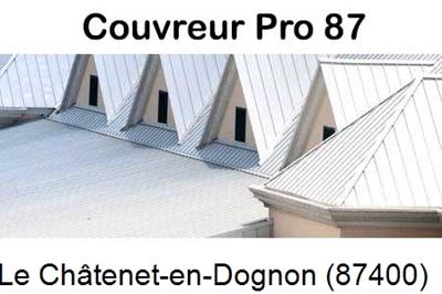 Entreprise de zinguerie à Le Châtenet-en-Dognon-87400