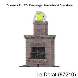 Artisan pour un ramonage voir photo Le Dorat-87210