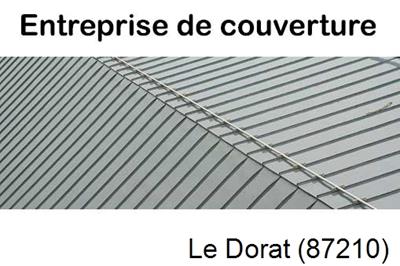 Toiture neuve en zinc Le Dorat-87210