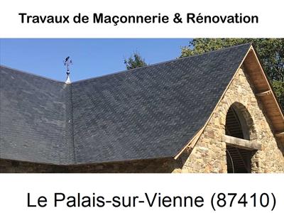 Département Haute-vienne, artisan maçon Le Palais-sur-Vienne-87410