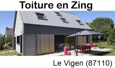 Couverture zing à Le Vigen-87110