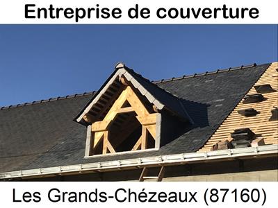 Charpentier, charpente bois Les Grands-Chézeaux-87160