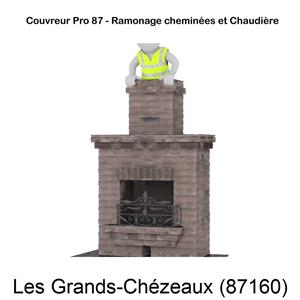 Votre couvreur pour un ramonage Les Grands-Chézeaux-87160