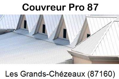 Entreprise de zinguerie à Les Grands-Chézeaux-87160