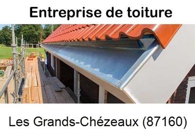 Artisan couvreur à Les Grands-Chézeaux-87160