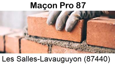 Rénovation maçonnerie à Les Salles-Lavauguyon-87440