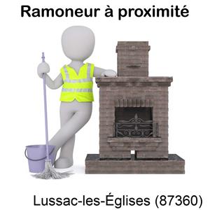 Gainage de cheminée à Lussac-les-Églises-87360