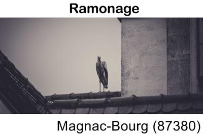 Artisan pour un ramonage voir photo Magnac-Bourg-87380