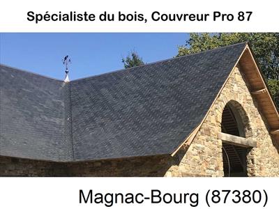 Photo d'une charpente Magnac-Bourg-87380