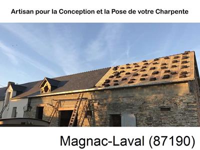 Rénovation charpente Magnac-Laval-87190