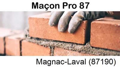 Rénovation maçonnerie à Magnac-Laval-87190