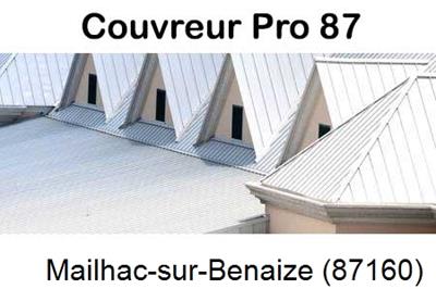 Entreprise de zinguerie à Mailhac-sur-Benaize-87160