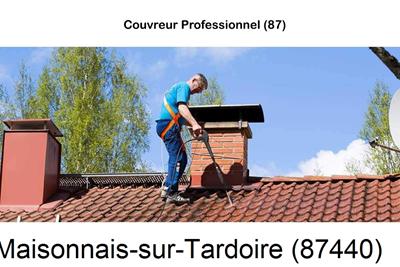 Couvreur à Maisonnais-sur-Tardoire-87440