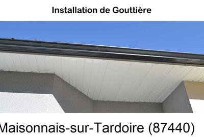 Entreprise de gouttière à Maisonnais-sur-Tardoire-87440