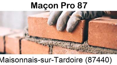 Rénovation maçonnerie à Maisonnais-sur-Tardoire-87440