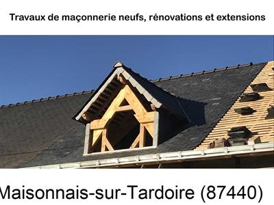 Maçonnerie en neuf à Maisonnais-sur-Tardoire-87440