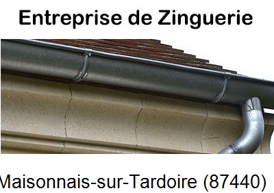 Artisan couvreur zingueur Maisonnais-sur-Tardoire-87440