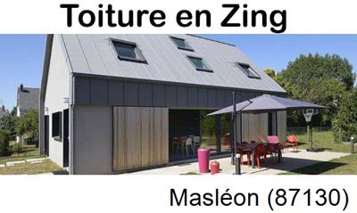 Couverture zing à Masléon-87130