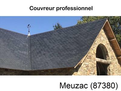 Artisan couvreur 87 Meuzac-87380