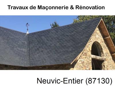 Département Haute-vienne, artisan maçon Neuvic-Entier-87130