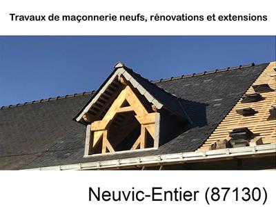 Maçonnerie en neuf à Neuvic-Entier-87130