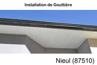 Entreprise de gouttière à Nieul-87510