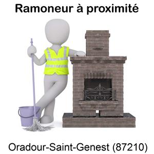 Gainage de cheminée à Oradour-Saint-Genest-87210