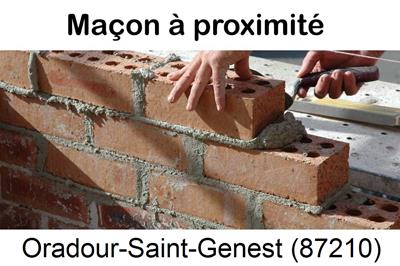 Entreprise de maçonnerie à Oradour-Saint-Genest-87210