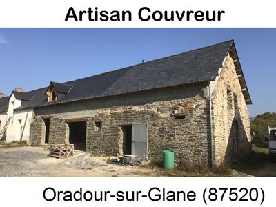 Entreprise de couverture, chantier toiture, rénovation à Oradour-sur-Glane-87520