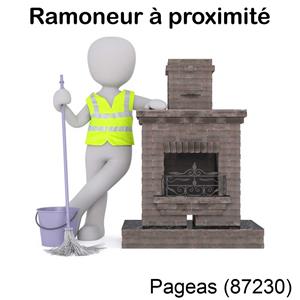 Gainage de cheminée à Pageas-87230