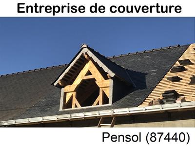 Charpentier, charpente bois Pensol-87440