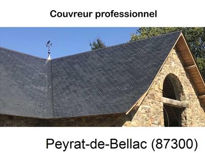 Artisan couvreur 87 Peyrat-de-Bellac-87300