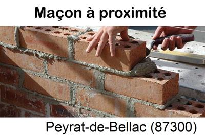 Entreprise de maçonnerie à Peyrat-de-Bellac-87300